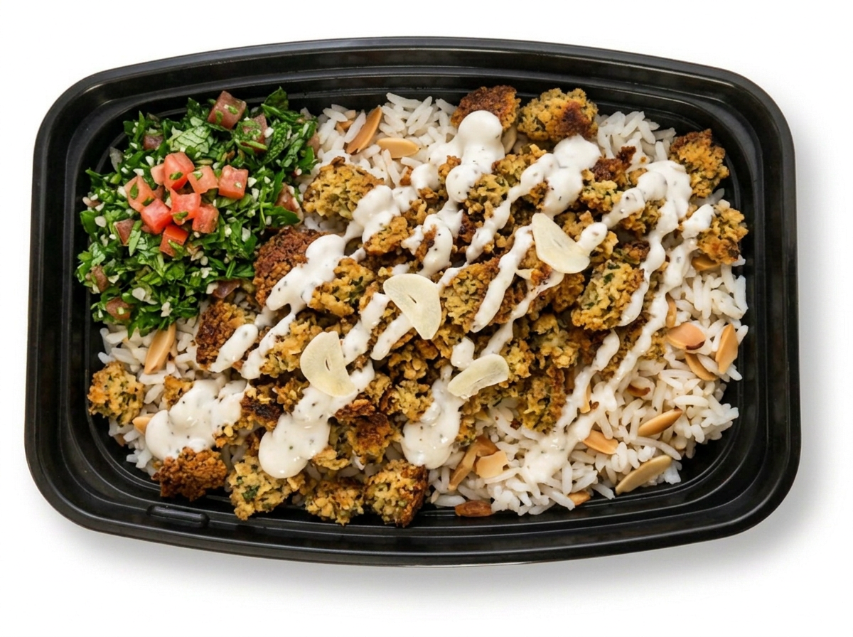 Bowl Árabe — almuerzo saludable listo